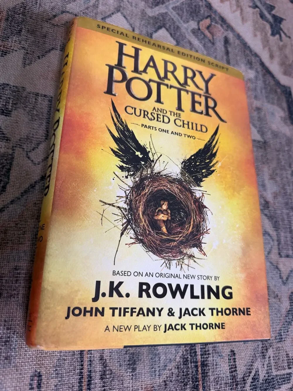 Harry Potter Cursed Child 1st Edition 1st Printing Hardcover J.K. Rowling 2016